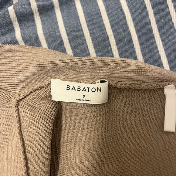 Babaton Women's sculpt knit cross cross tank top - Picture 3 of 3